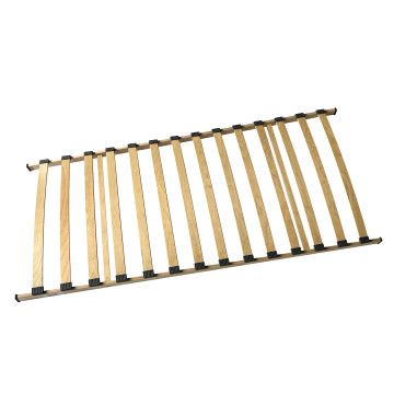 Stabiler Lattenrost 90 x 200 cm, Holzlatten aus 100% Buche, Kopfteil nicht verstellbar, für jedes Bett und jede Matratze kompatibel, 14 Federleisten,