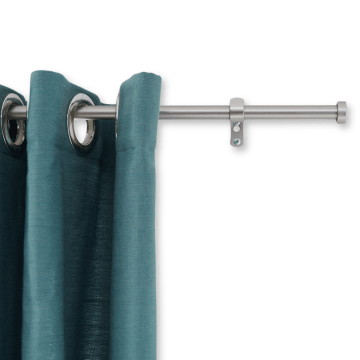 Ausziehbare Gardinenstange - Verstellbare Vorhangstange - Stange von 90-170 cm - Silber