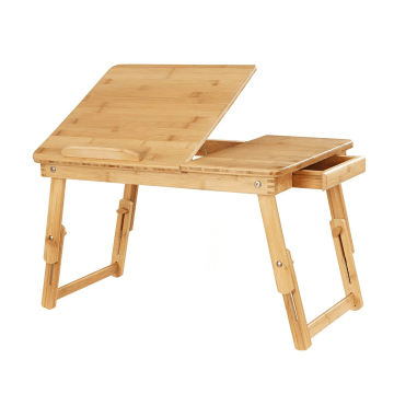 Monitorständer - verstellbar - 65x21x34,5 cm - Bambus