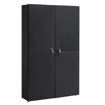 Schuhschrank – Schuhregal – mit magnetischem Verschluss – 8 Ebenen – bis zu 40 Paar Schuhe – schwarz Schuhschrank – Schuhregal – mit magnetischem Verschluss – 8 Ebenen – bis zu 40 Paar Schuhe – schwarz