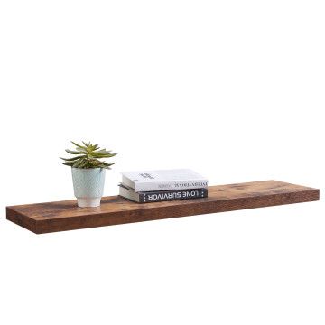 Bücherregal - Industriedesign - 100x25x4 cm - Vintagebraun