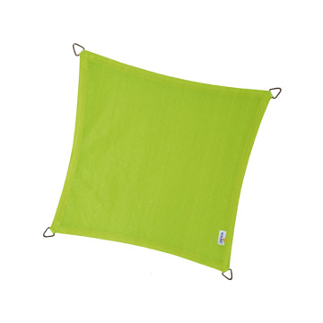 Nesling - Coolfit - Sonnensegel - quadratisch 3,6 x 3,6 m - Limettengrün